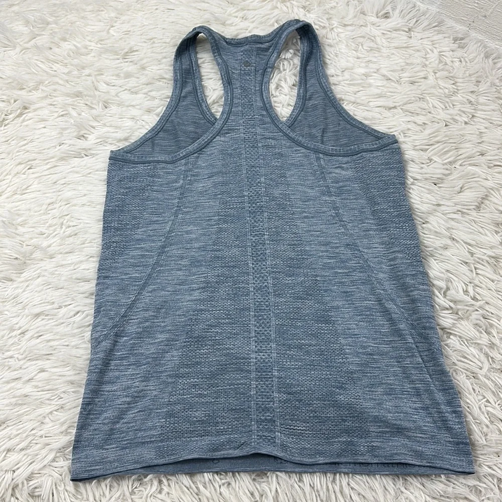 Lululemon Swiftly Tech Tank Heathered Blue